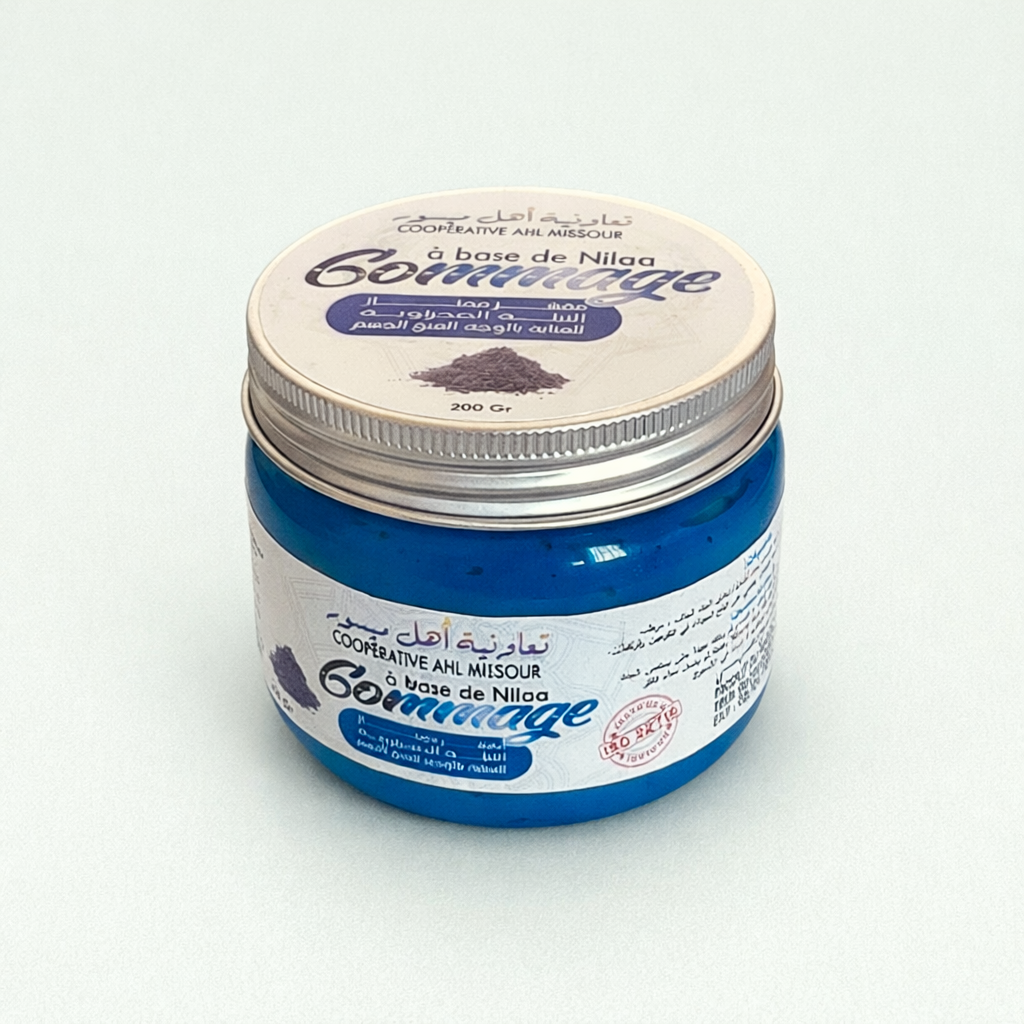 Gommage Naturel au Nila – Savon Exfoliant Éclaircissant & Purifiant (200 g)