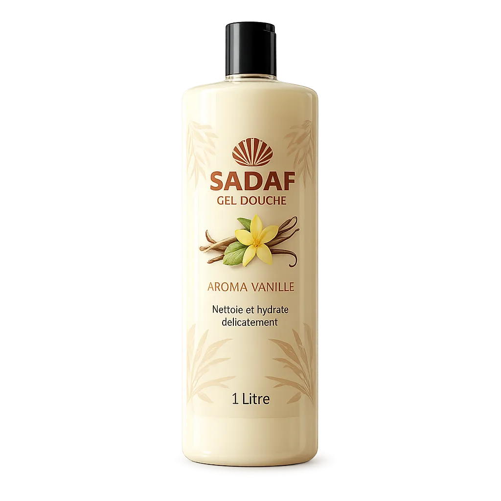 Gel Douche Corps SADAF Aroma Vanille