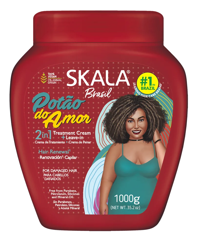 Skala Brasil Potão do Amor – Crème 2en1 Traitement + Leave-in 1000g