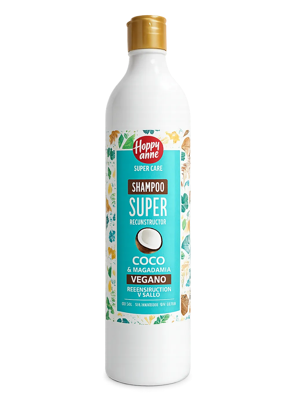 Happy Anne Super Coco Shampoing Reconstructeur Vegan — Coco & Macadamia 310 ml