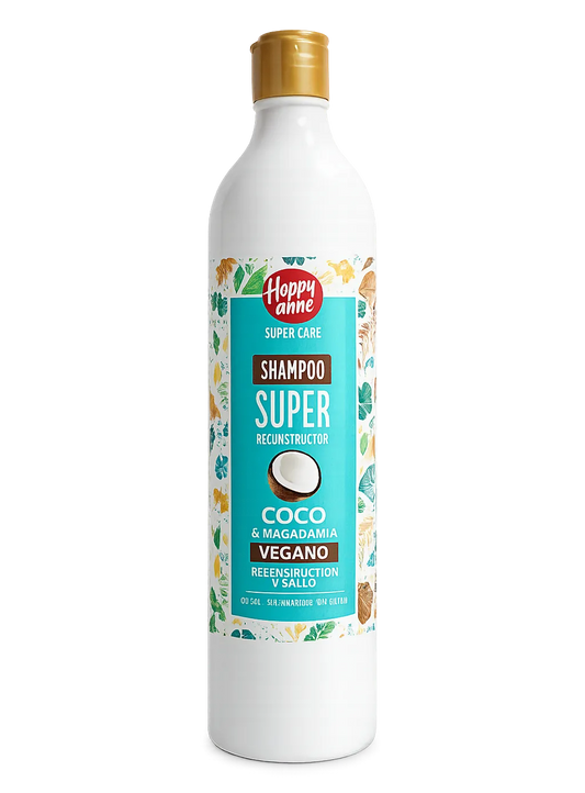 Happy Anne Super Coco Shampoing Reconstructeur Vegan — Coco & Macadamia 310 ml