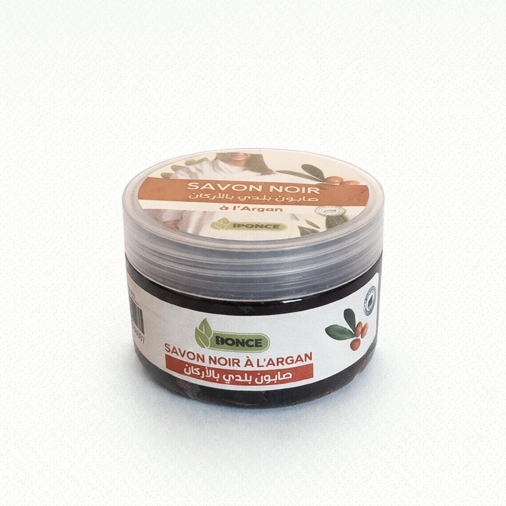 🖤 Savon Noir à l’Argan – Soin Naturel Traditionnel Marocain
