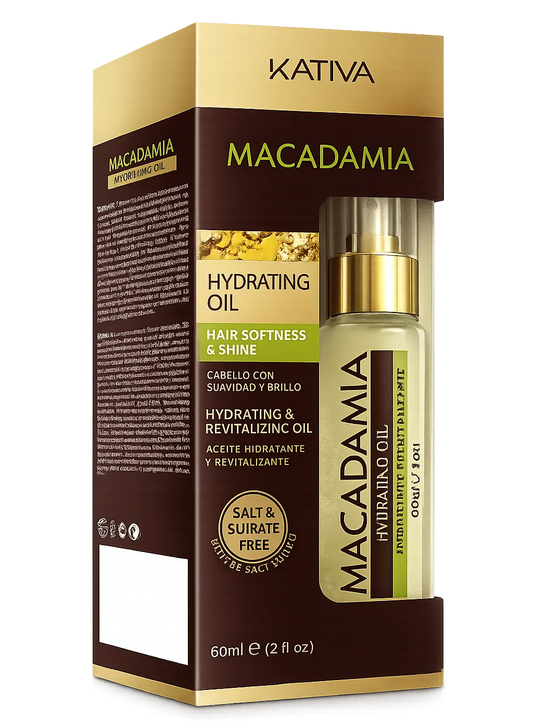 Kativa Macadamia Huile Capillaire