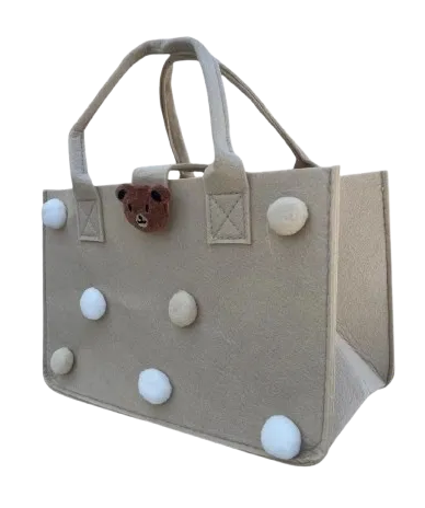 Tote Bag Feutrine Beige