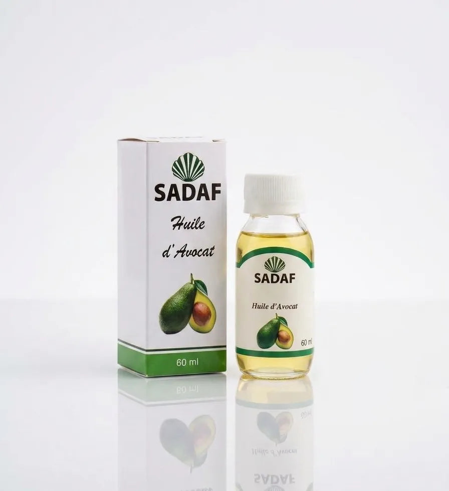 Huile d'Avocat SADAF 60 ml – Soin Régénérant Profond
